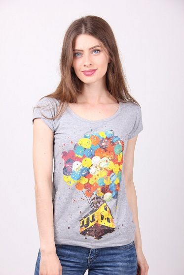 Футболка женская Poncik 424 с принтом