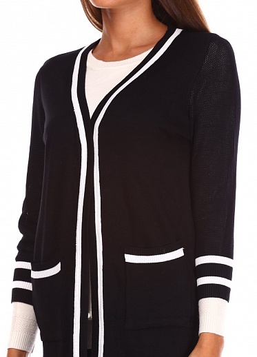 Кардиган женский KaesGijang 6003 с карманами по бокам