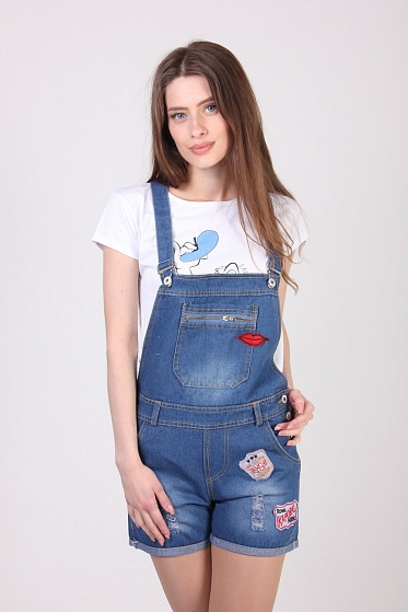 Комбинезон женский Jinlilian 1238 джинс