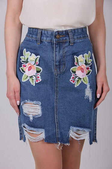 Юбка женская Candy 883 джинс