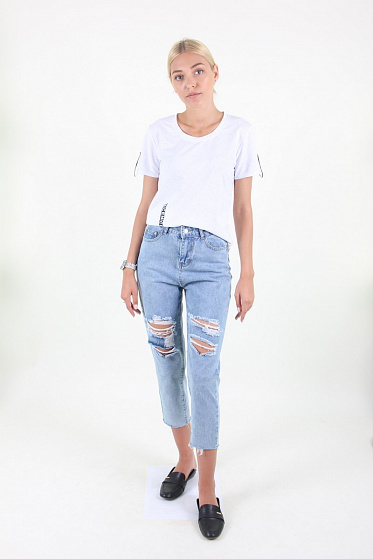 Штаны женские Jiadamei 1908-1 джинс