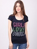 Футболка женская Poncik 425 с принтом