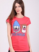 Футболка женская Poncik 427 с принтом