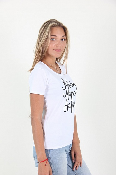 Футболка женская MissFashion 3013 с принтом