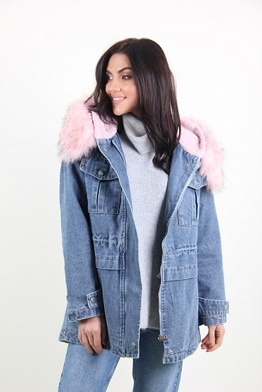 Куртка женская M.J. 1067 искусственный мех