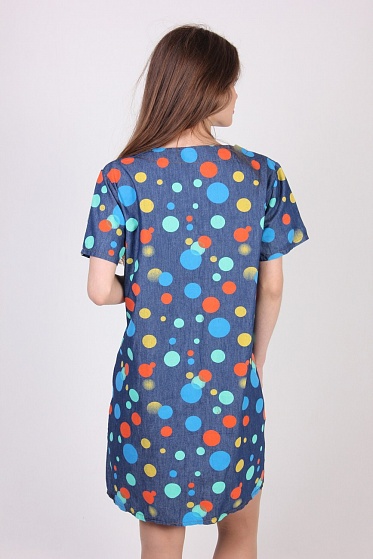 Туника женская LadiesFashion 3332 с пуговицами