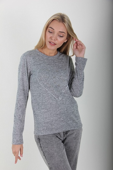 Кофта женская MissFashion 7028 с принтом