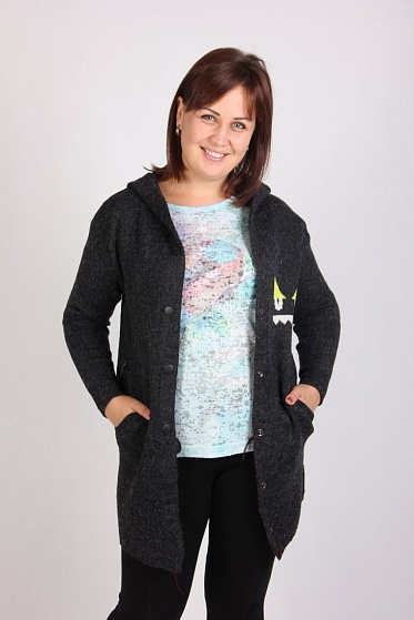 Кардиган женский Ruilibeika 618 с пуговицами