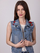 Жилетка женская ClassicFashion 805 джинс