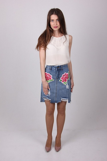 Юбка женская Candy 883-1 джинс