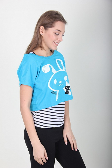 Футболка женская Gishang 12688 двойка