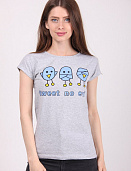 Футболка женская Poncik 426 с принтом