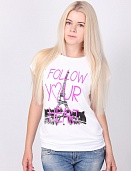 Футболка женская LadiesFashion 1004 с принтом