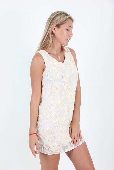 Платье женское LadiesFashion 8803 розочки