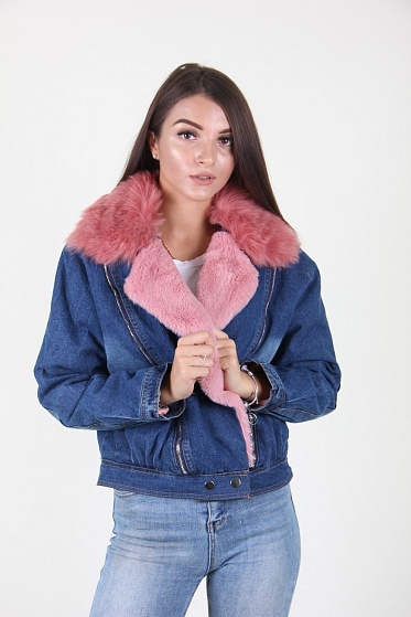 Куртка женская LadiesFashion 923-23 джинс