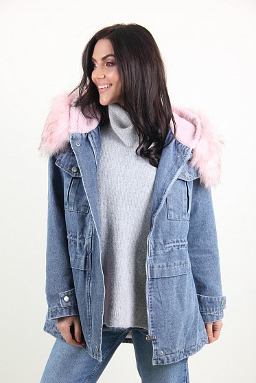 Куртка женская M.J. 1067 искусственный мех