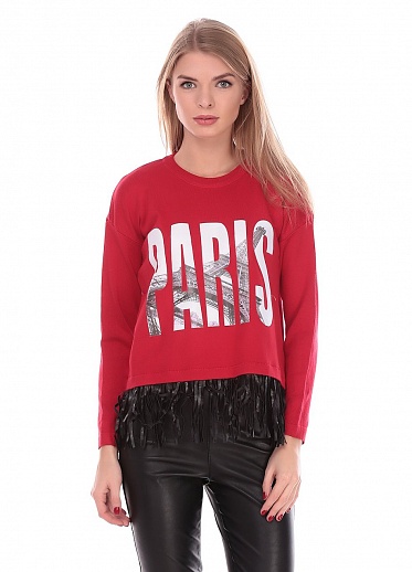 Кофта женская LadiesFashion 4003 с принтом