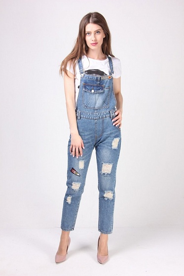 Комбинезон женский HMNSWear 281 джинс