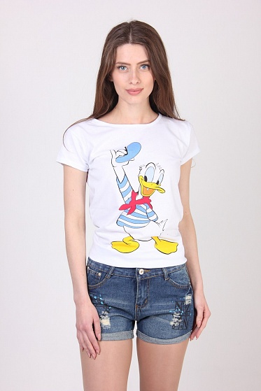 Шорты женские YiLiangfang 306 джинс