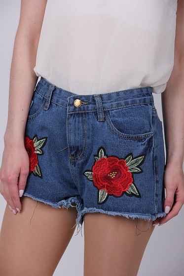 Шорты женские Quality 5120 джинс