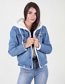 Куртка женская Q.J.D.M 1008-1 джинс
