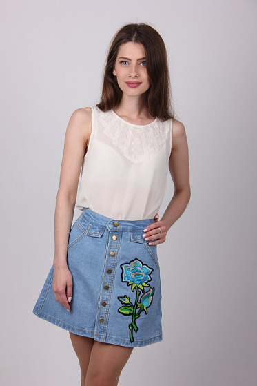 Юбка женская Candy 613 джинс