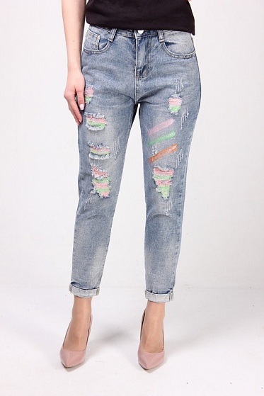 Штаны женские YiZhiXiu 817 джинс