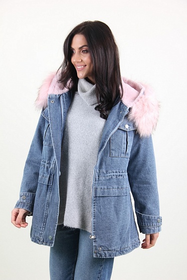 Куртка женская M.J. 1067 искусственный мех