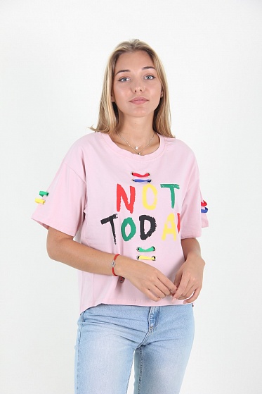 Футболка женская LhuiYiCao 5002 с принтом