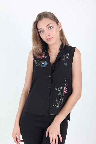 Блузка женская LadiesFashion 106 с пуговицами