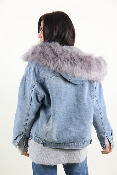 Куртка женская M.J. 1021 искусственный мех