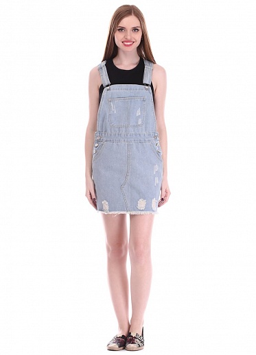 Юбка женская XSYM 8101 джинс