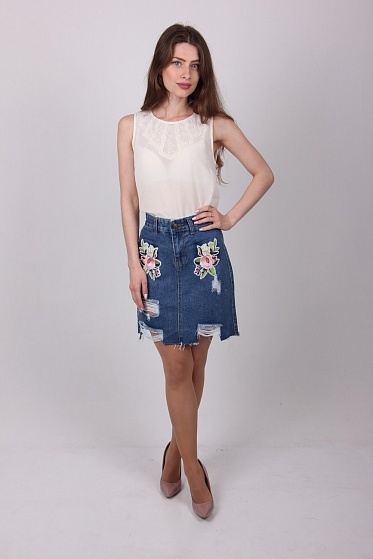 Юбка женская Candy 883 джинс