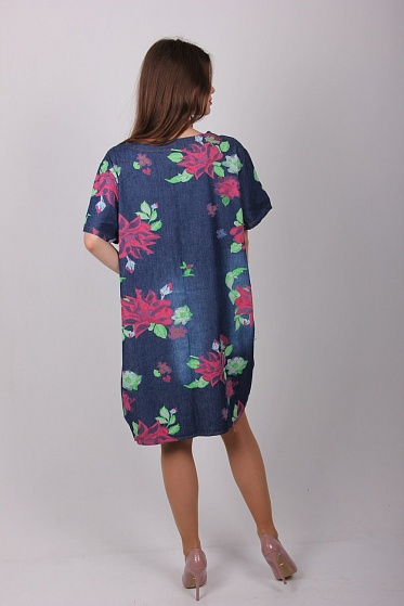 Туника женская LadiesFashion 3350 с карманами по бокам