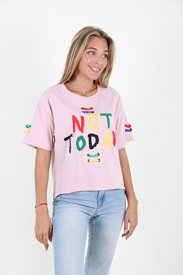 Футболка женская LhuiYiCao 5002 с принтом