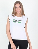 Блузка женская LadiesFashion 5013 с принтом