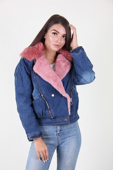 Куртка женская LadiesFashion 923-23 джинс