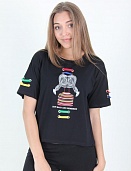 Футболка женская LhuiYiCao 5003 с принтом