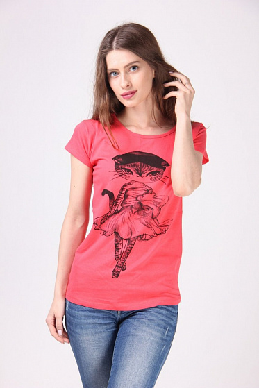 Футболка женская Poncik 415 с принтом