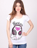Футболка женская Poncik 423 с принтом