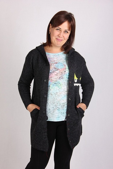 Кардиган женский Ruilibeika 618 с пуговицами