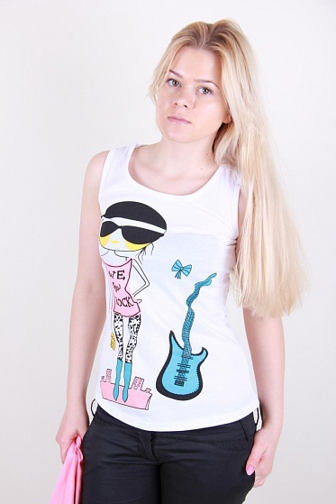 Футболка женская YaNianNu 119 двойка