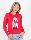 Кофта женская LadiesFashion 4004 с принтом