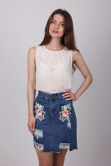 Юбка женская Candy 883 джинс