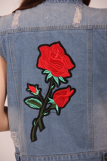 Жилетка женская ClassicFashion 805 джинс