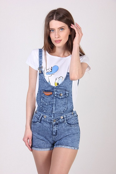 Комбинезон женский YiLiangfang 3311 джинс