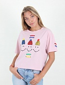 Футболка женская LadiesFashion 5007 с принтом