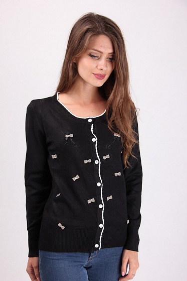 Кофта женская LadiesFashion 1233 с пуговицами