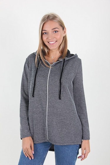 Кардиган женский MissFashion 3046 с замком спереди