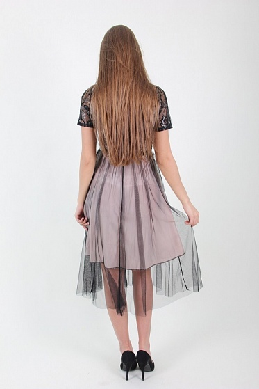 Платье женское LadiesFashion 521 с пуговицами